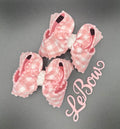 Pink Gingham Piggies